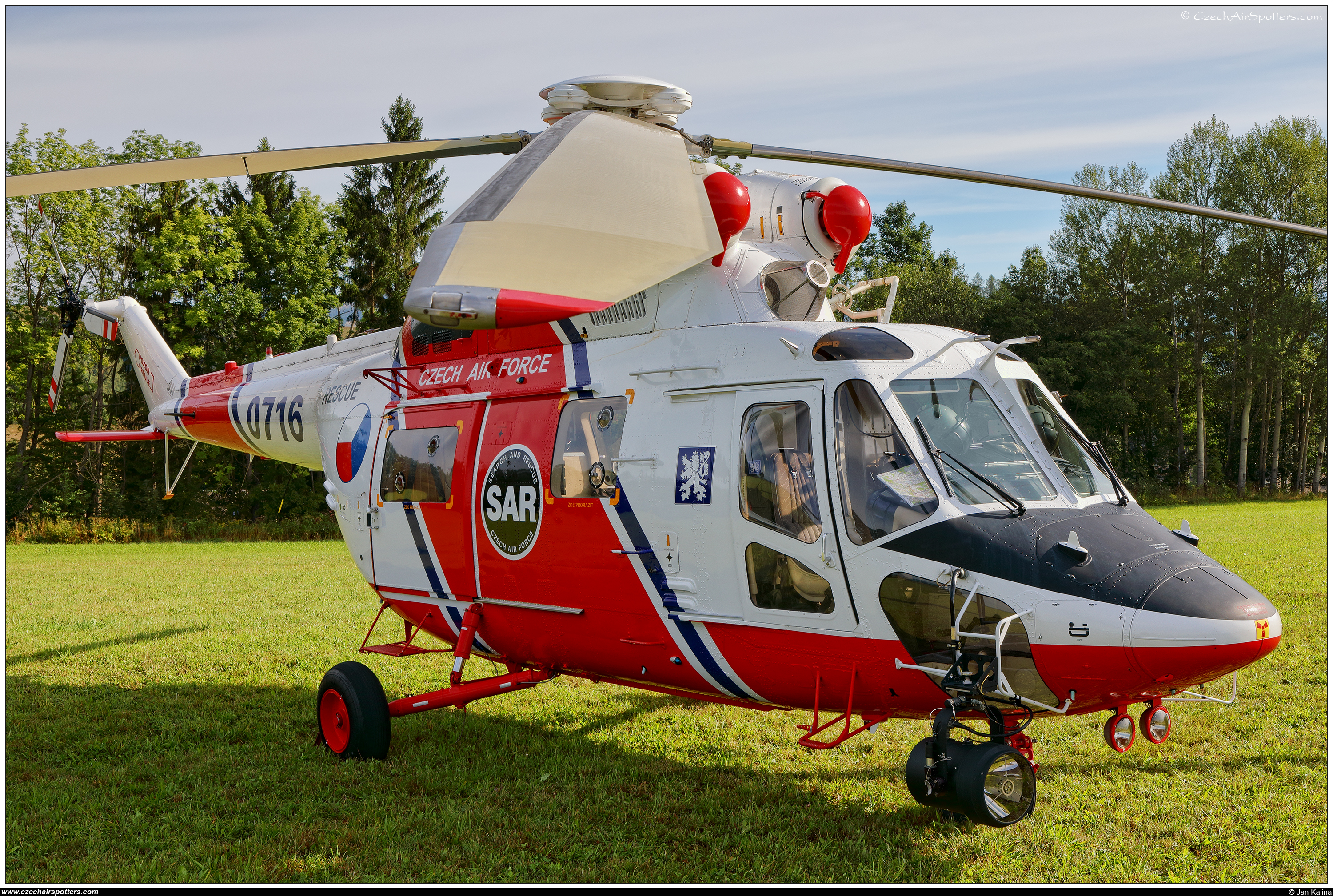 Czech - Air Force &ndash; PZL-Swidnik W-3A Sokol 0716