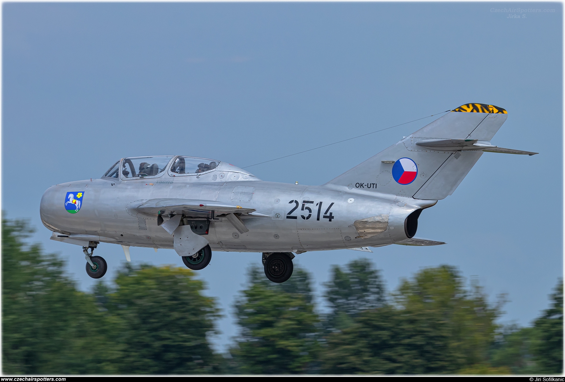 Czech Flying Legends &ndash; Mikoyan-Gurevich MiG-15UTI Midget OK-UTI / 2514