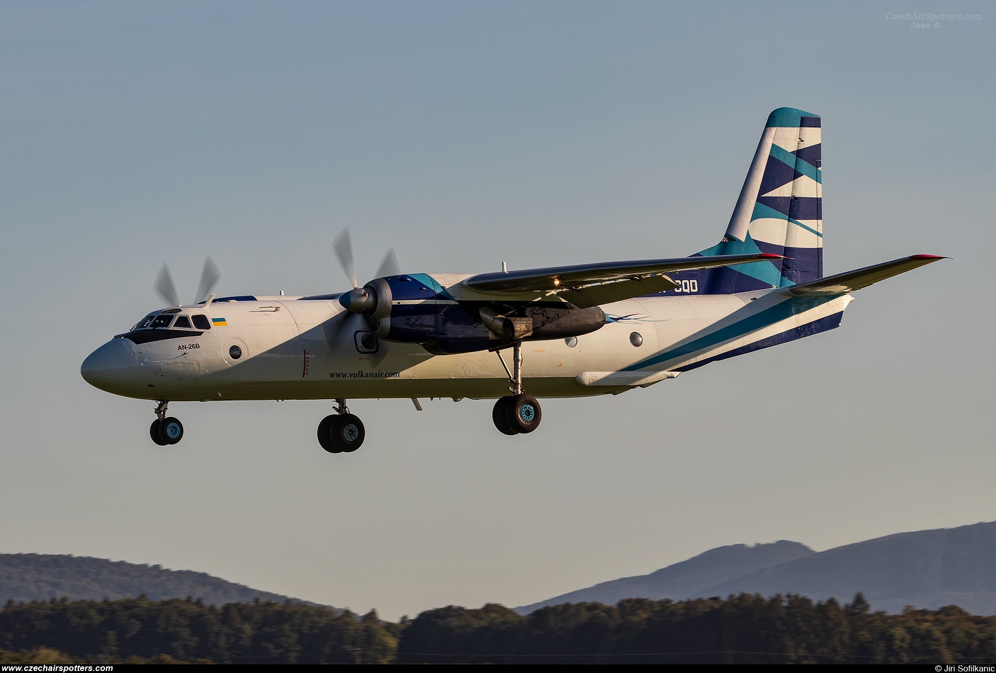 Vulkan Air (VKA)  &ndash; Antonov An-26B-100  UR-CQD