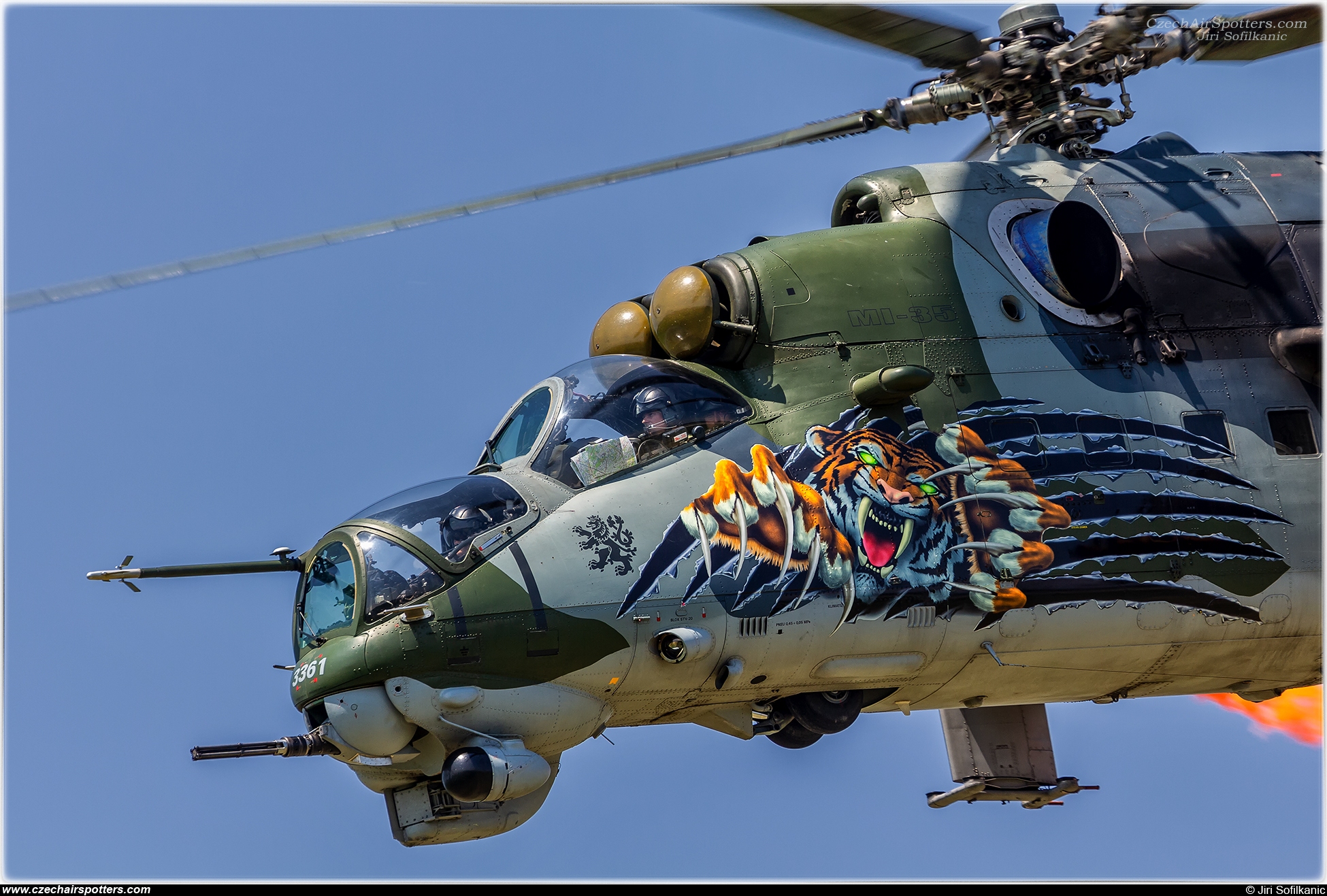 Czech - Air Force &ndash; Mil Mi-24V Hind 3361