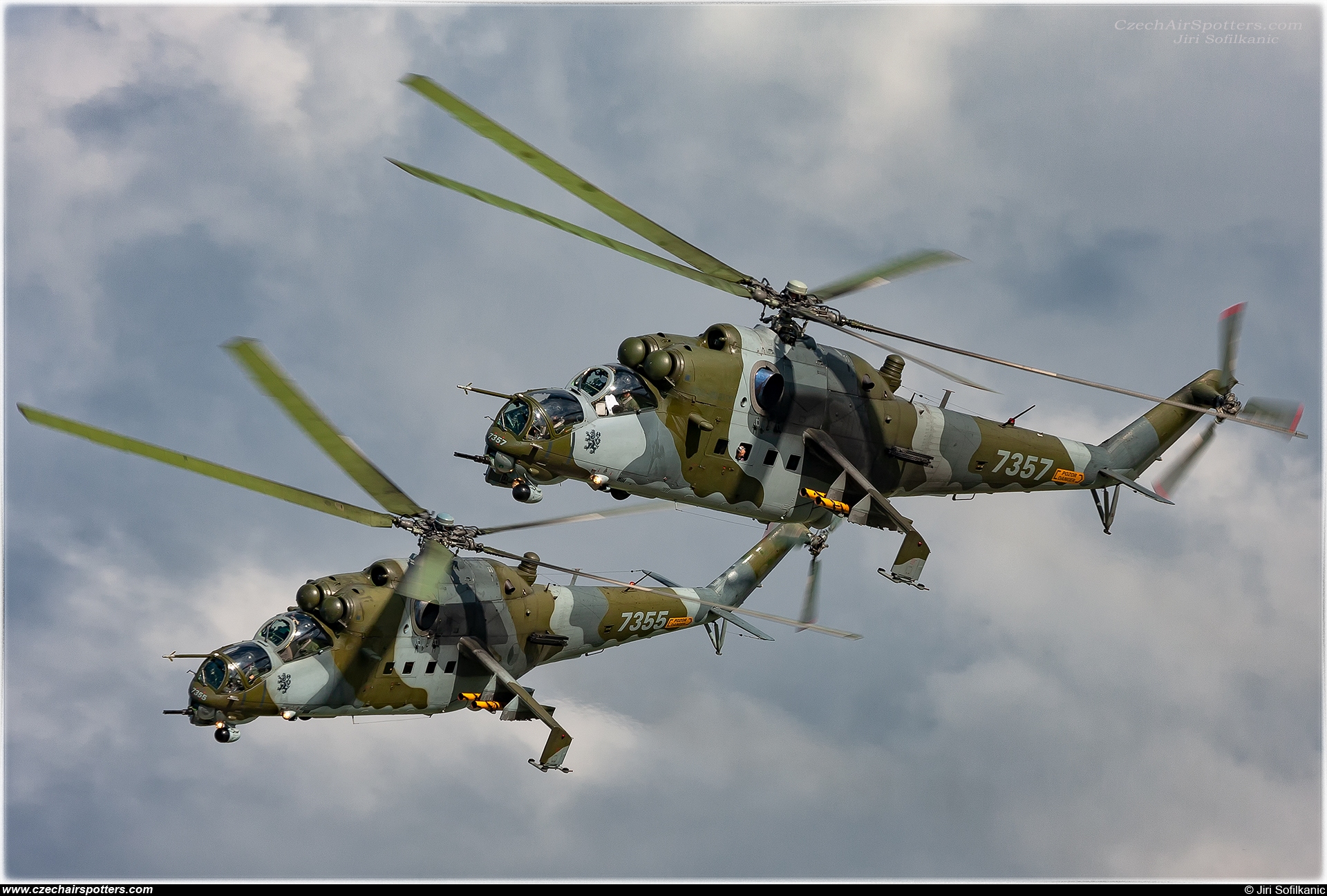 Czech - Air Force – Mil Mi-24V Hind 7357