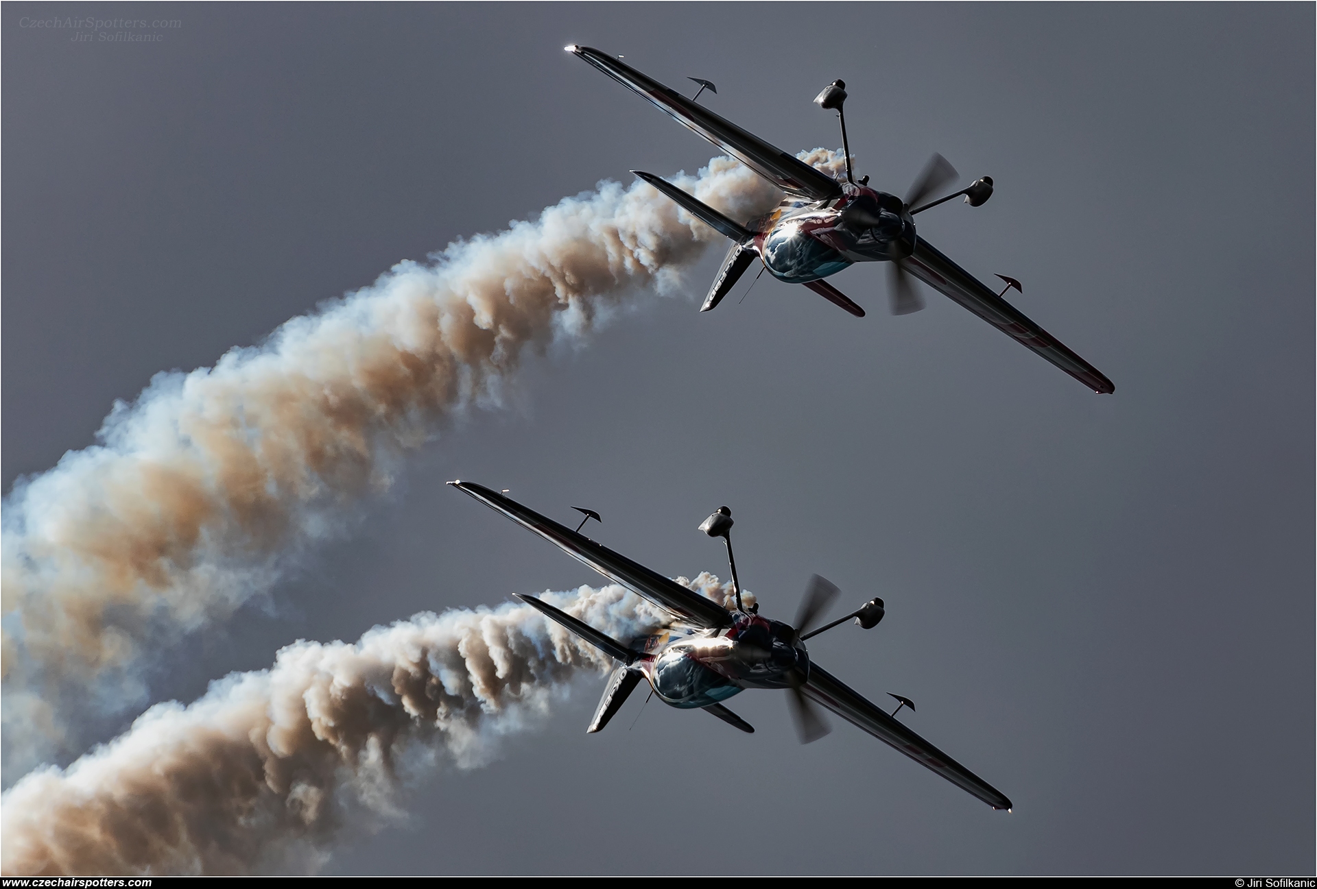 The Flying Bulls Duo &ndash; XtremeAir  XA42 OK-FBA