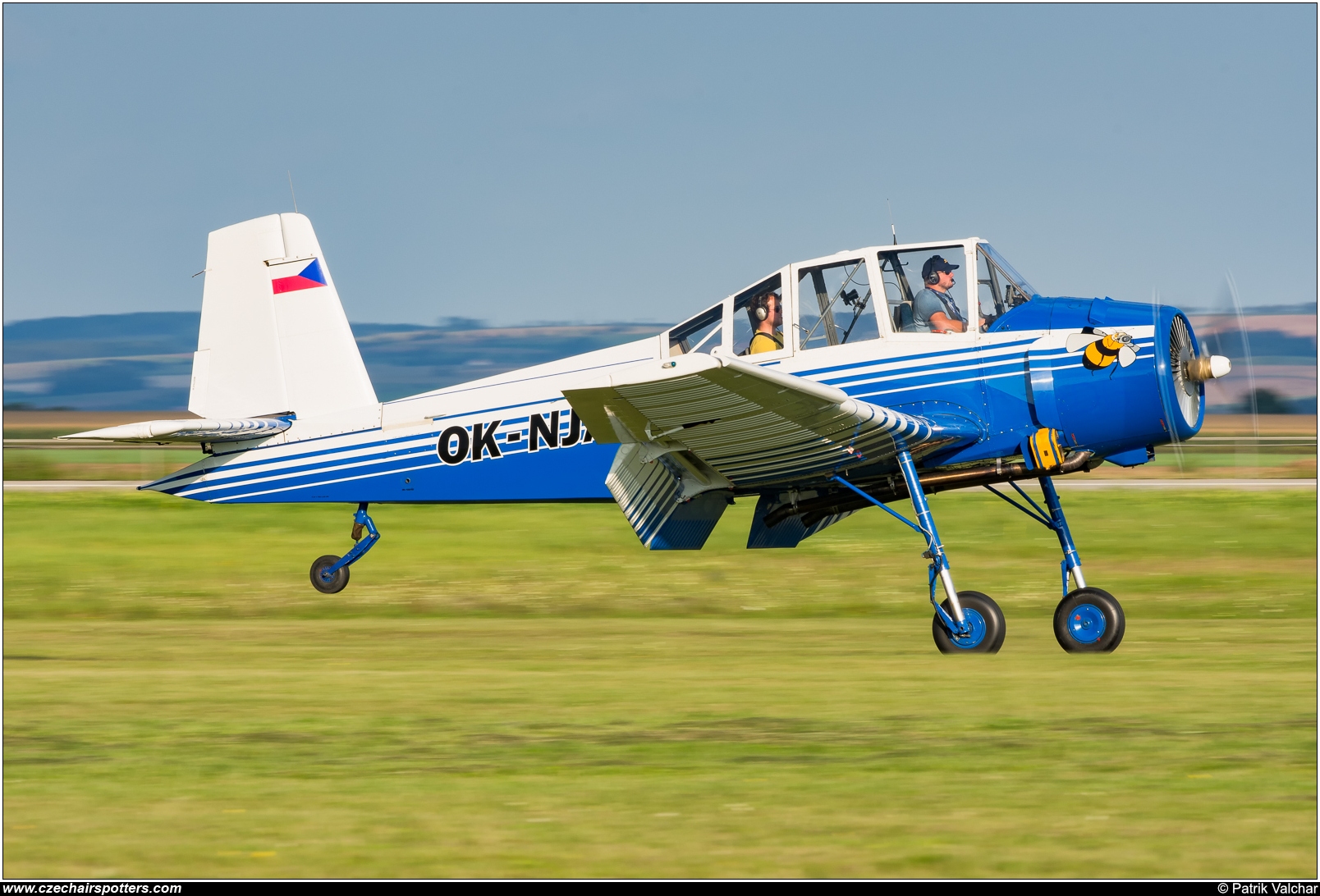 private – Zlin Z-37A-C3 Cmelak OK-NJA