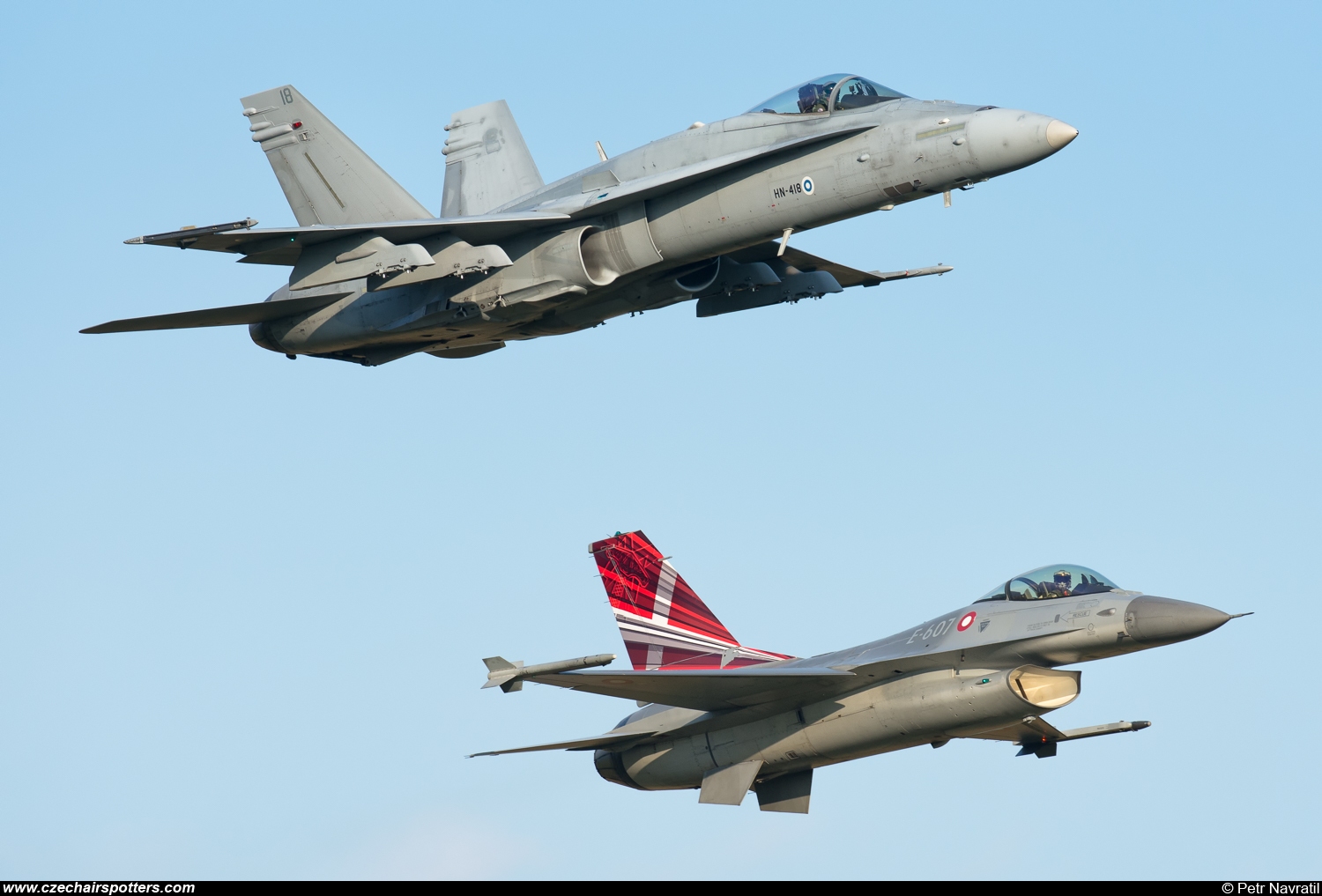 Finland - Air Force – McDonnell Douglas F/A-18C Hornet HN-418