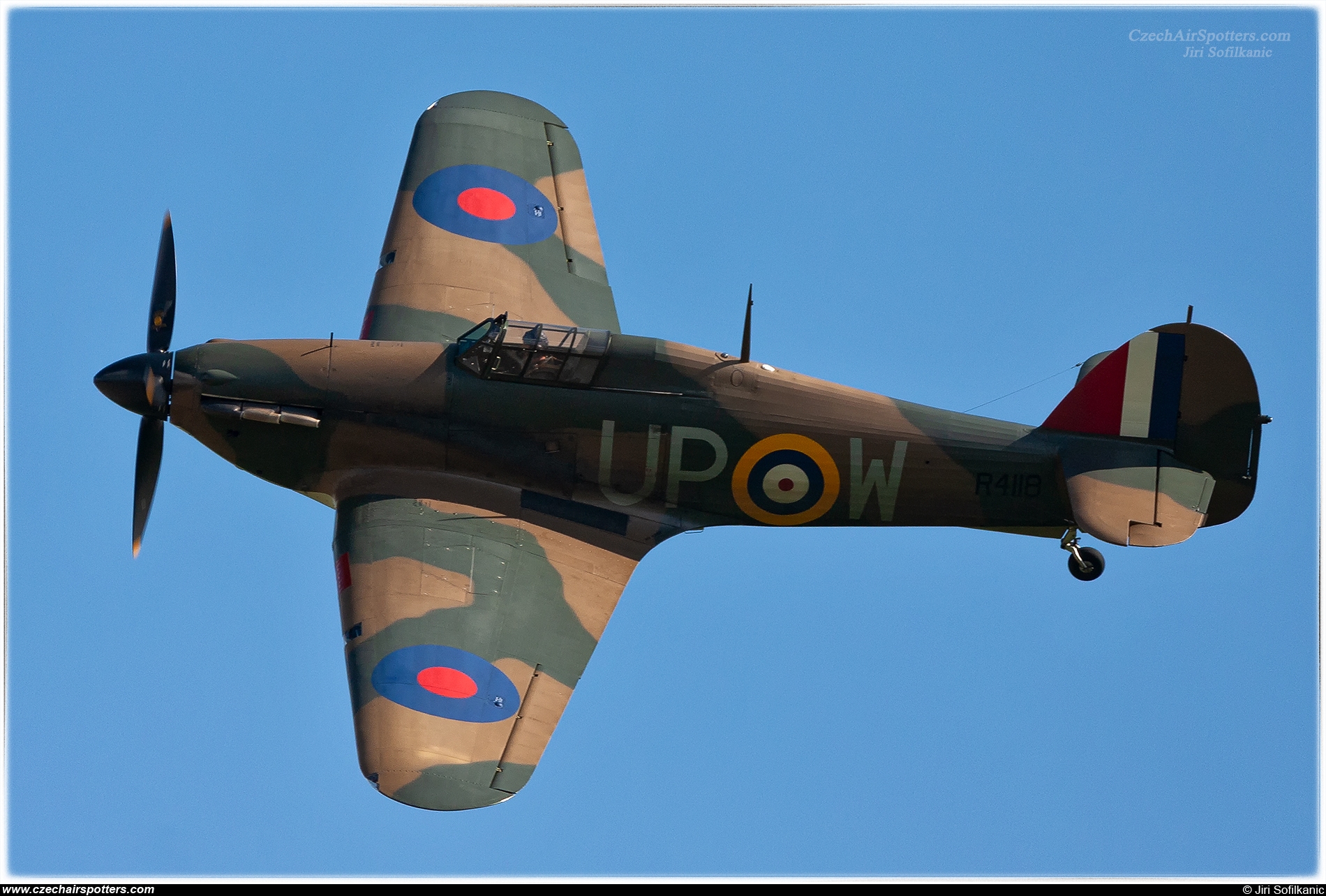 private &ndash; Hawker Hurricane Mk.I G-HUPW / UP-W