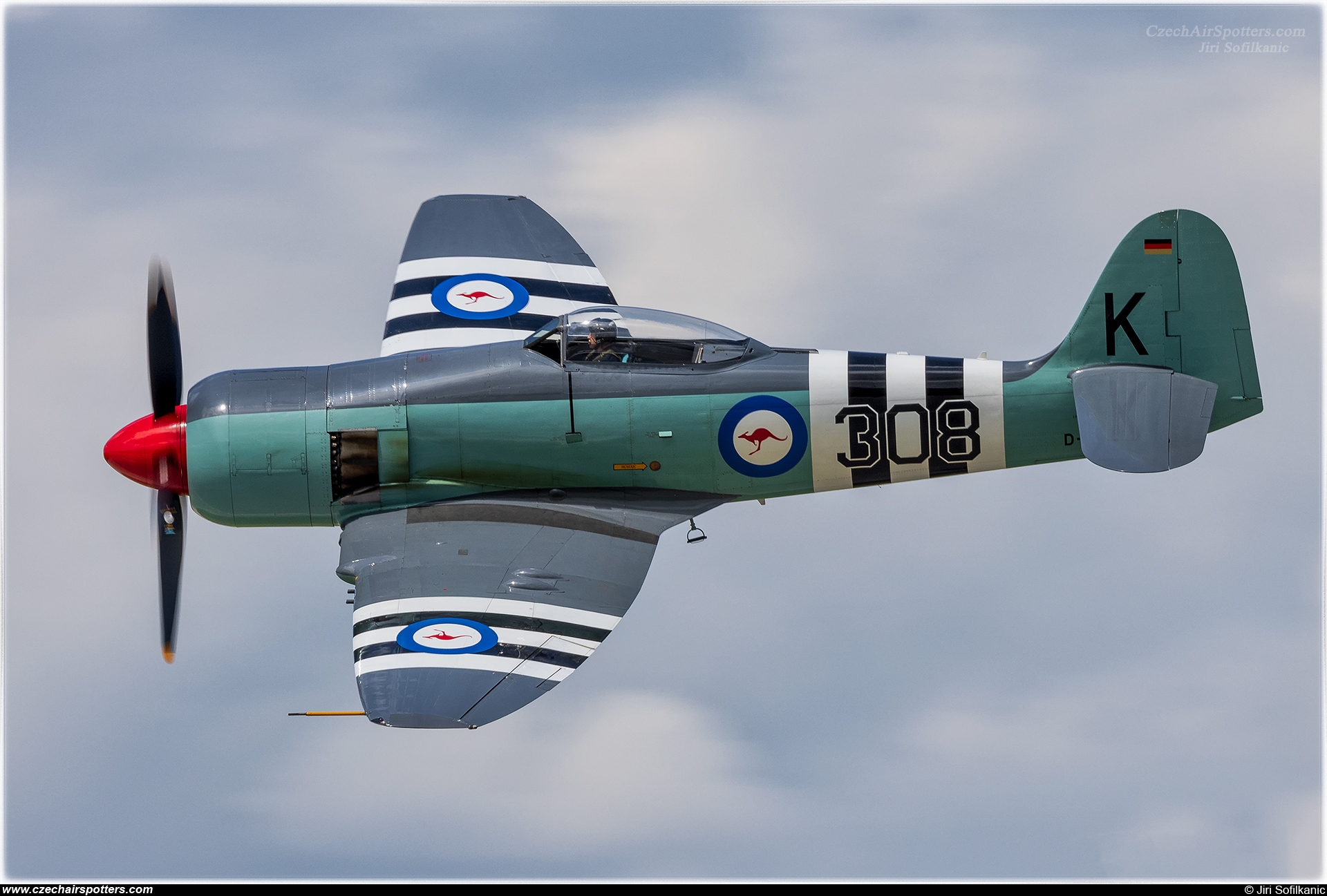 private &ndash; Hawker Sea Fury FB11 D-CRZY / K-308