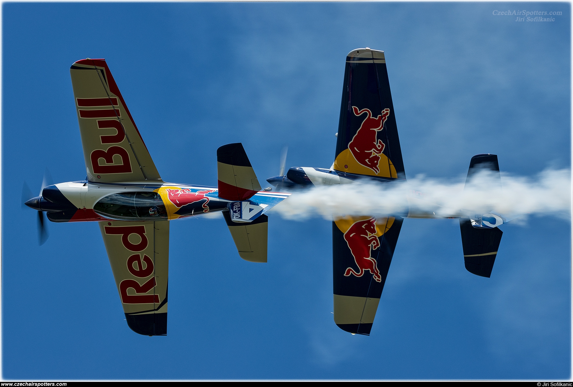 The Flying Bulls Duo &ndash; XtremeAir  XA42 OK-FBA