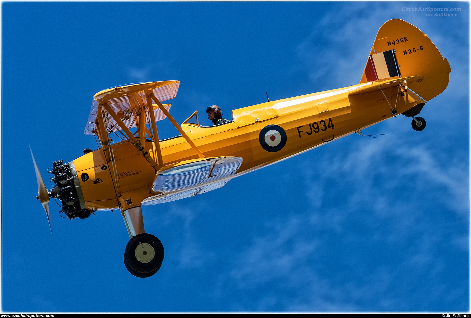 private &ndash; Boeing N2S-5 Kaydet (Stearman) N43GK