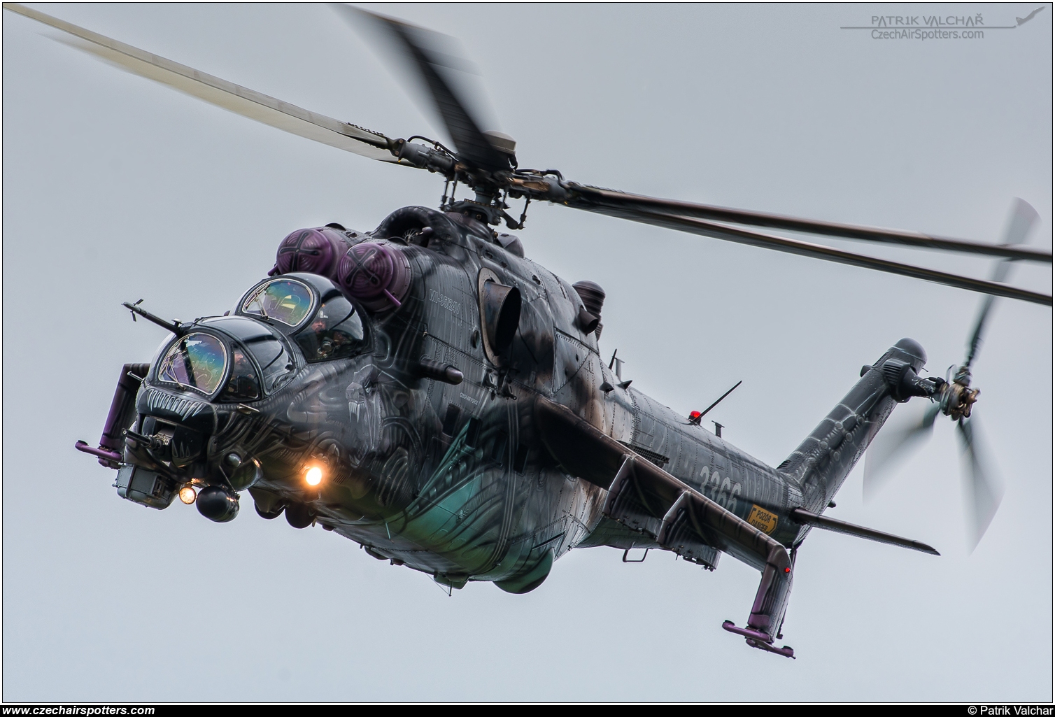 Czech - Air Force – Mil Mi-24V Hind 3366