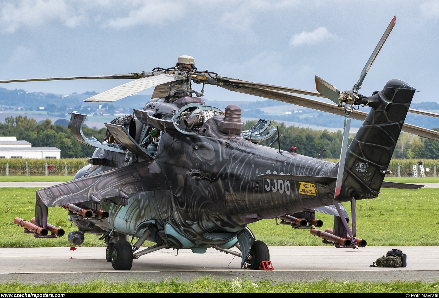 Czech - Air Force – Mil Mi-24V Hind 3366