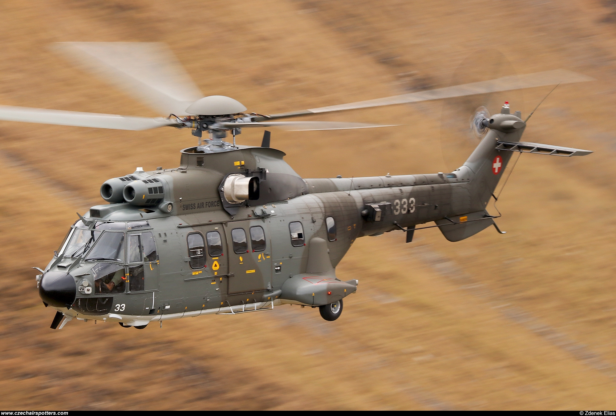 Switzerland - Air Force &ndash; Aerospatiale Eurocopter AS-532UL Cougar T-333