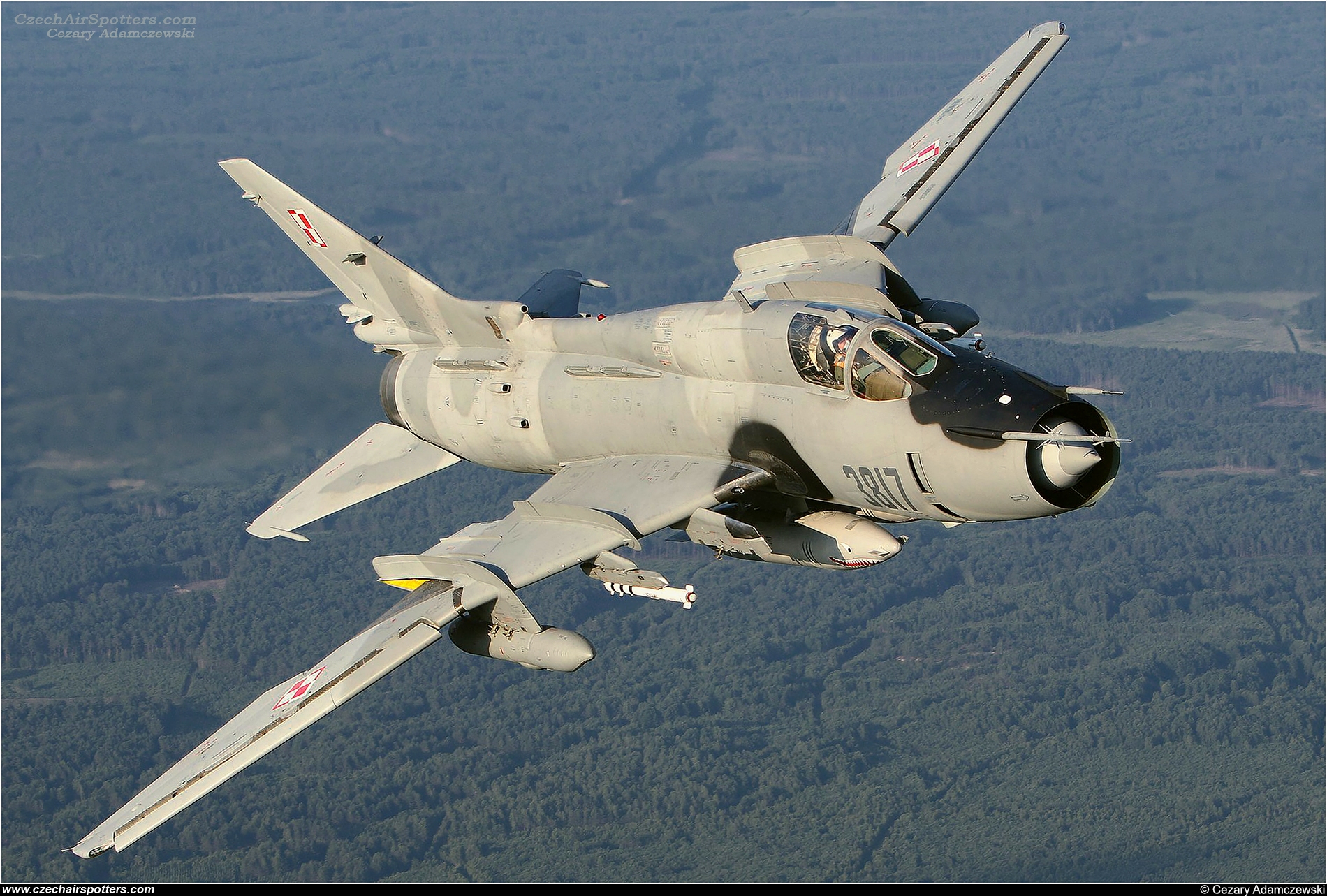 Poland - Air Force – Sukhoi Su-22 M-4 Fitter 3817