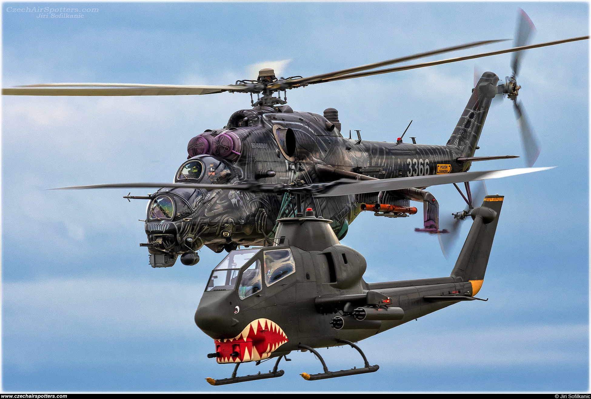 Czech - Air Force – Mil Mi-24V Hind 3366