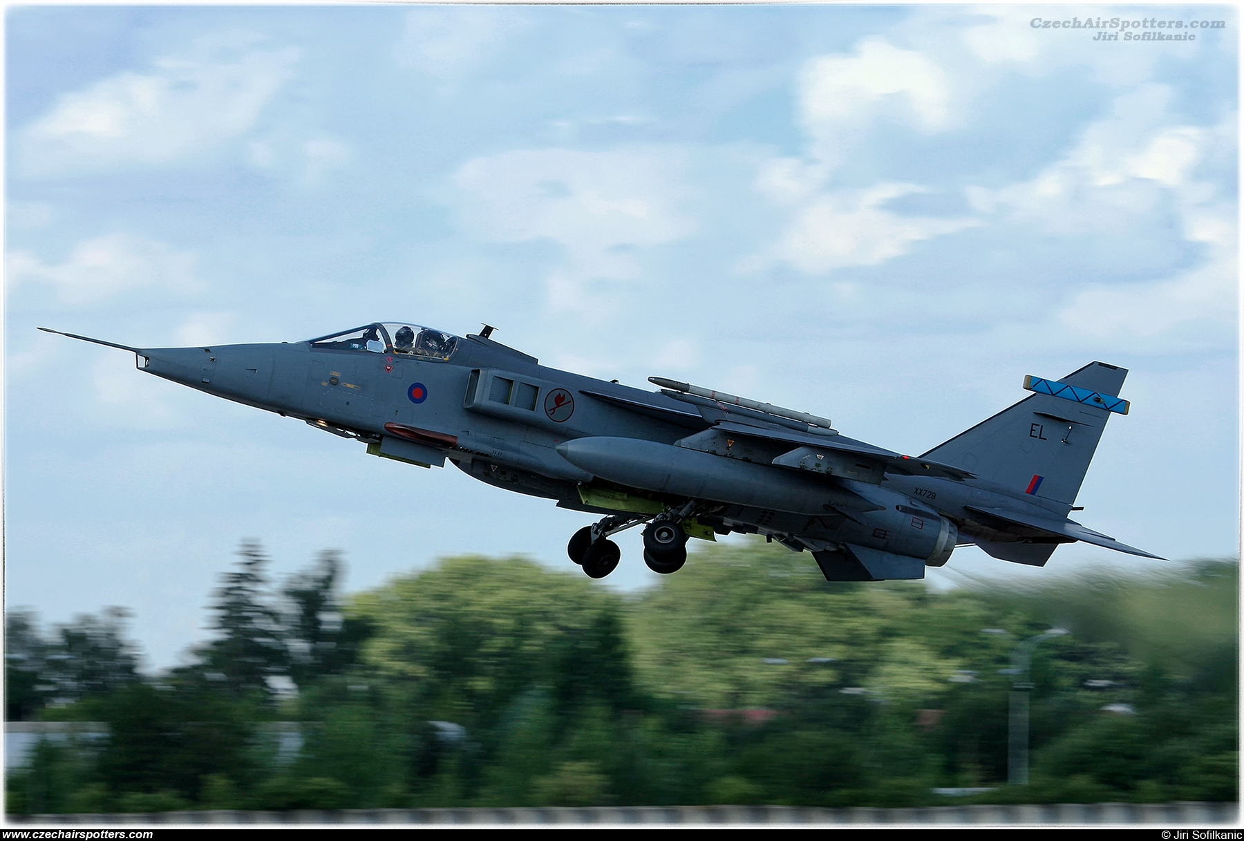 UK - Air Force – Sepecat (Bréguet/BAC) Jaguar GR3A XX729 / EL