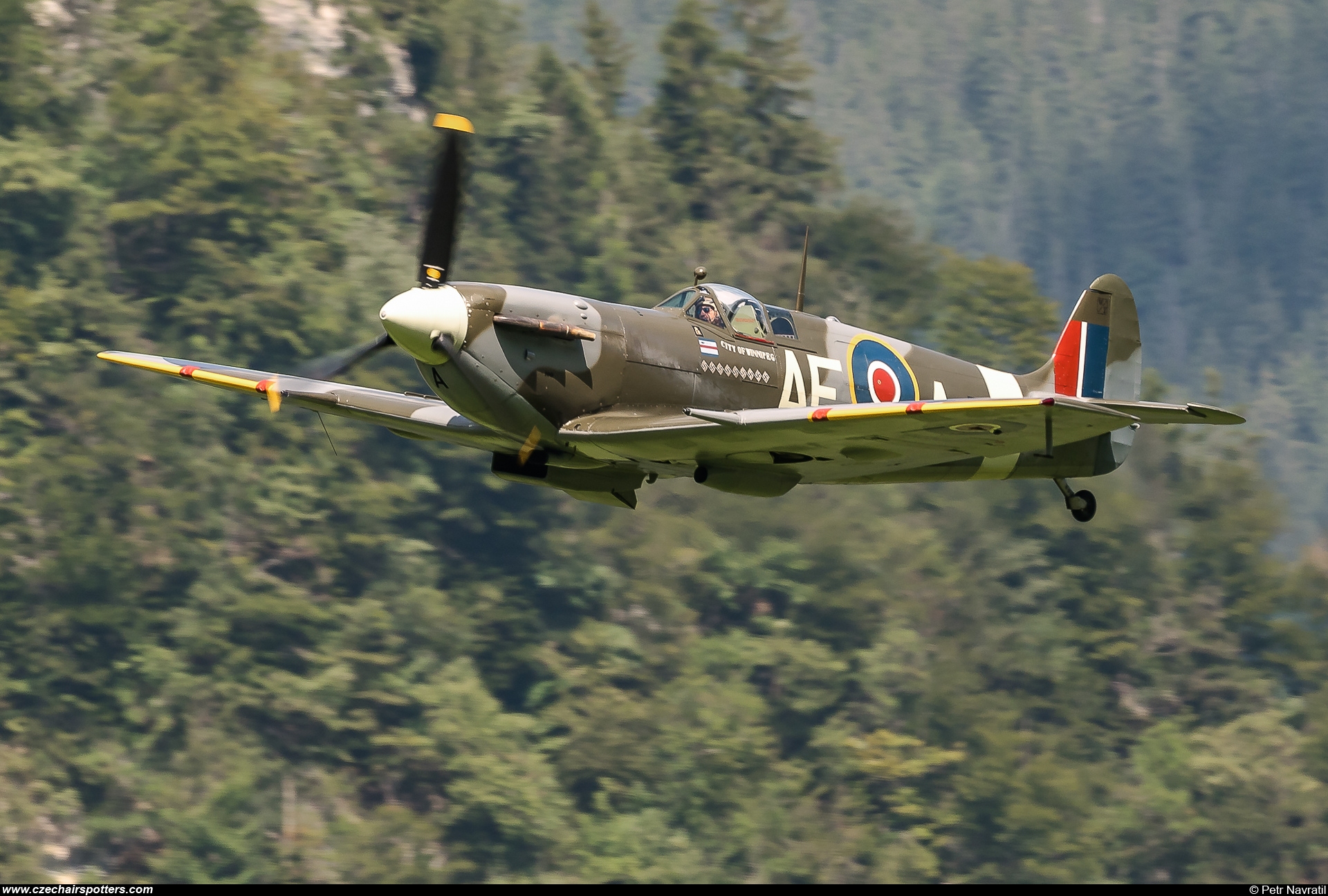 private &ndash; Supermarine Spitfire Mk VB G-LFVB/EP120/AE-A