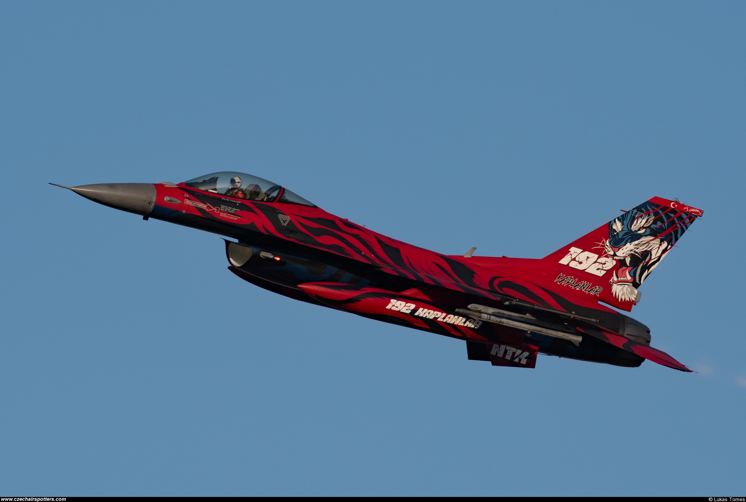 Turkey - Air Force &ndash; Lockheed Martin F-16CJ Fighting Falcon 93-0008