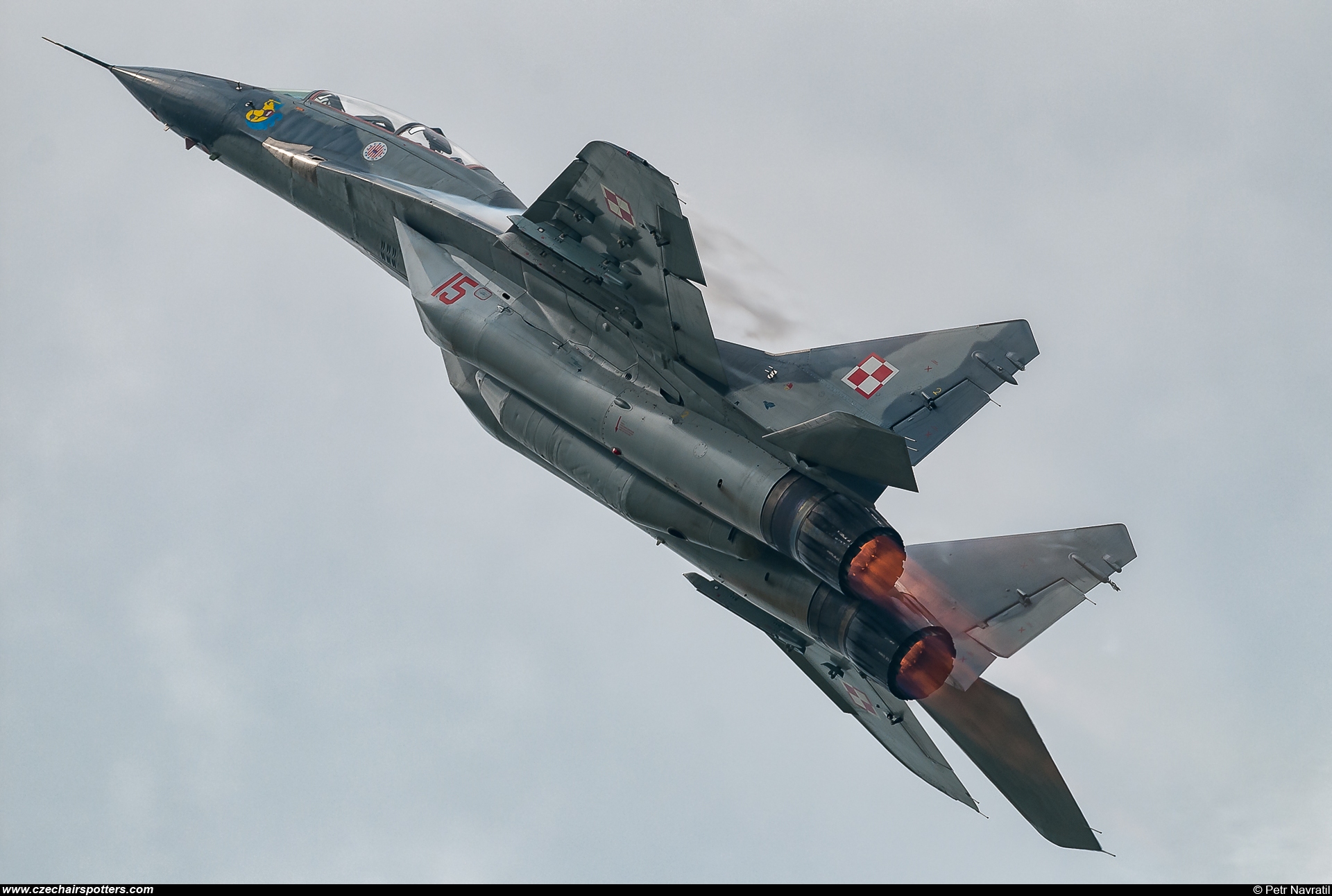 Poland - Air Force &ndash; Mikoyan-Gurevich MiG-29UB  / 9-51 15