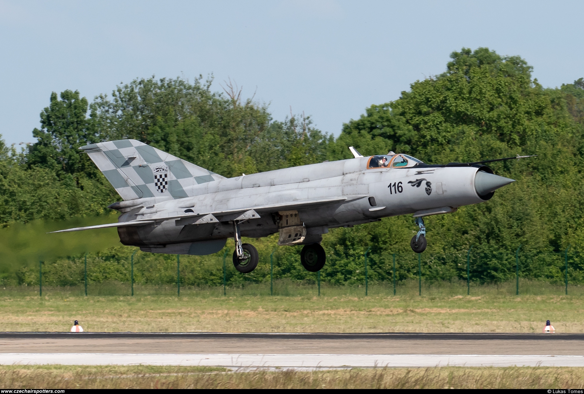 Croatia - Air Force &ndash; Mikoyan-Gurevich MiG-21bisD Fishbed L/N 116