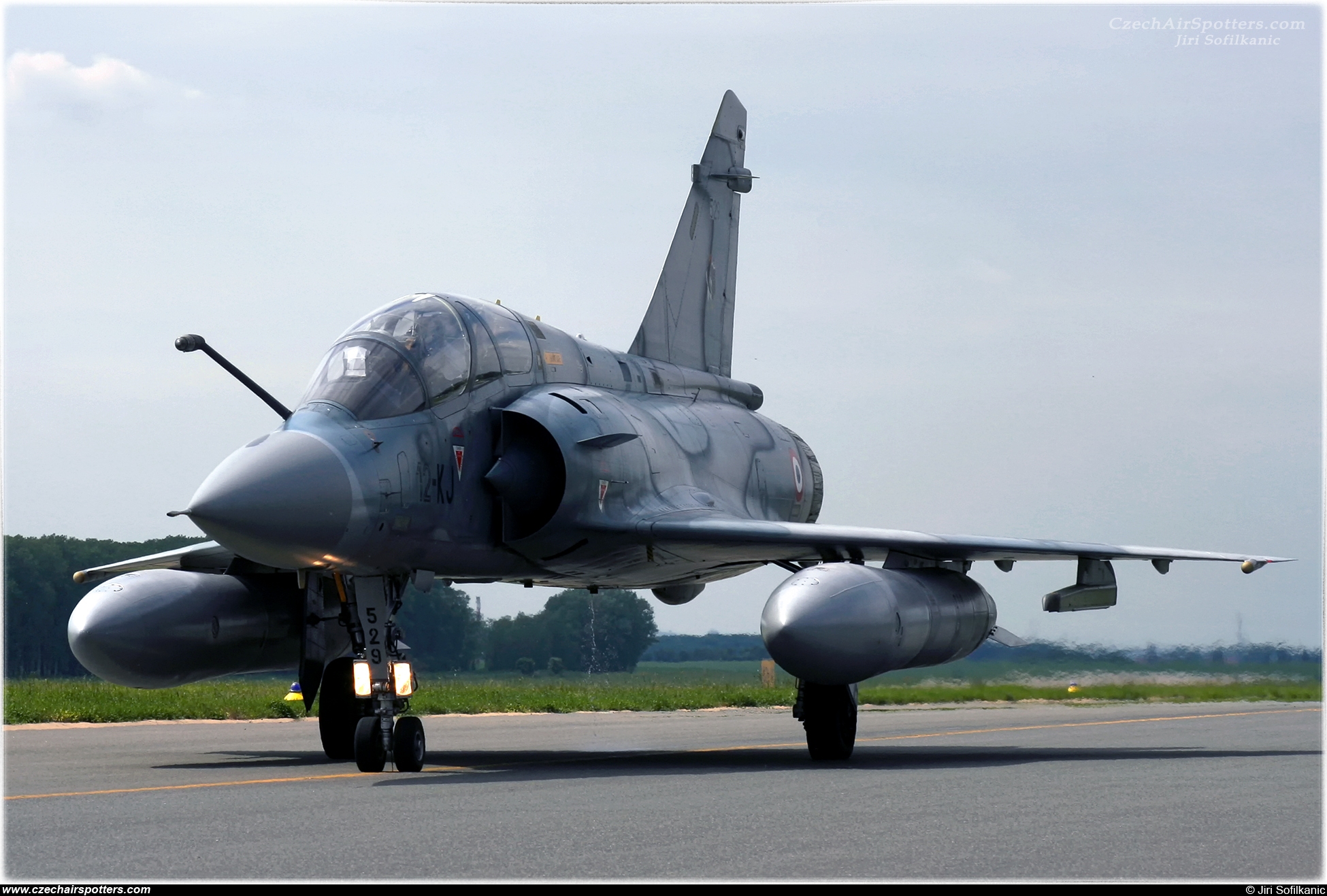 France - Air Force &ndash; Dassault Mirage 2000D 529 / 12-KJ