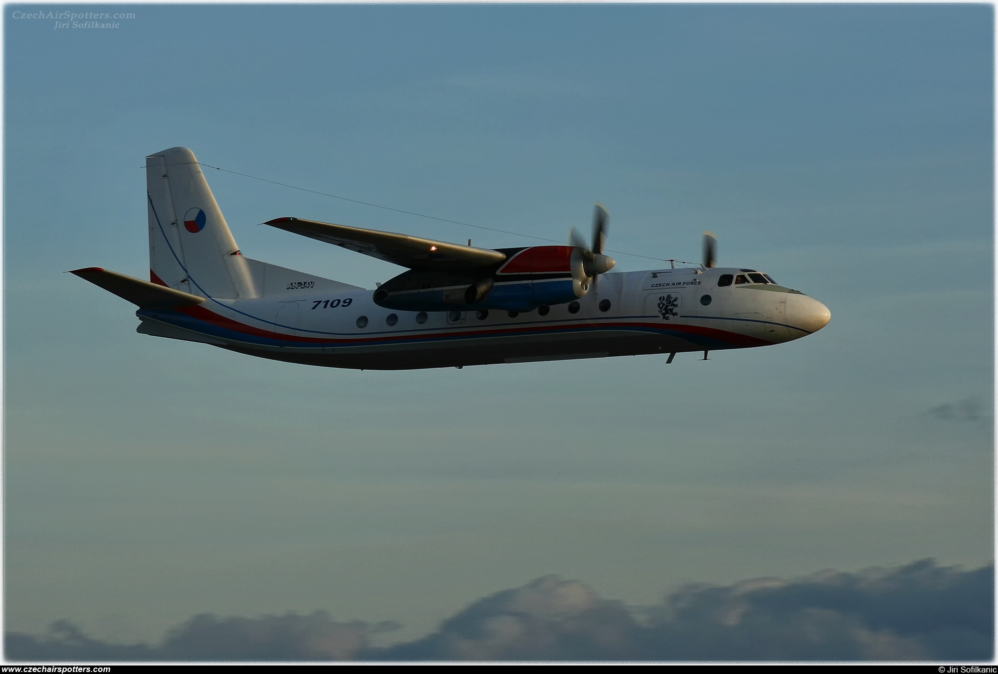 Czech - Air Force &ndash; Antonov An-24V  7109
