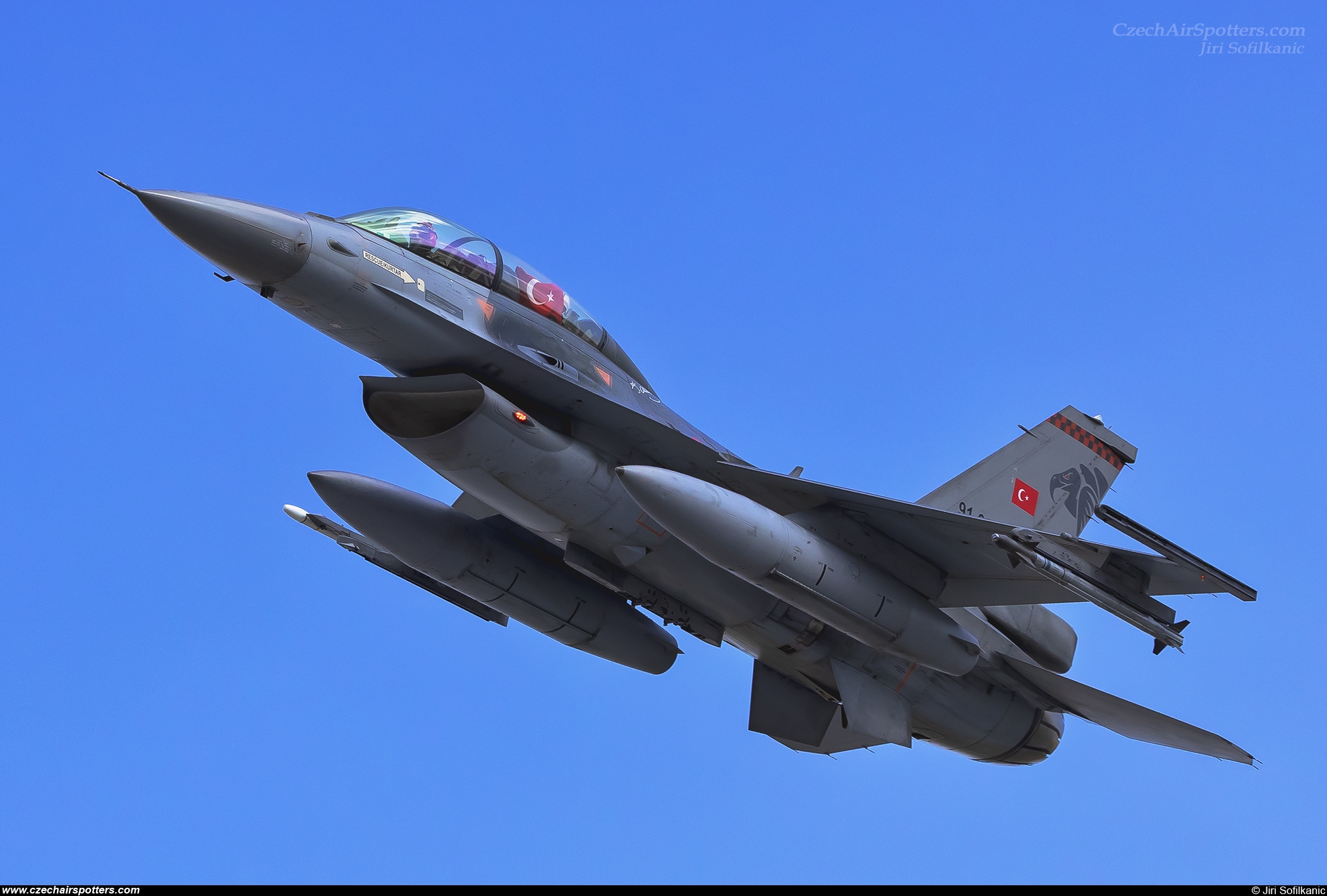 Turkey - Air Force &ndash; TUSAS F-16DG Night Falcon 91-0022