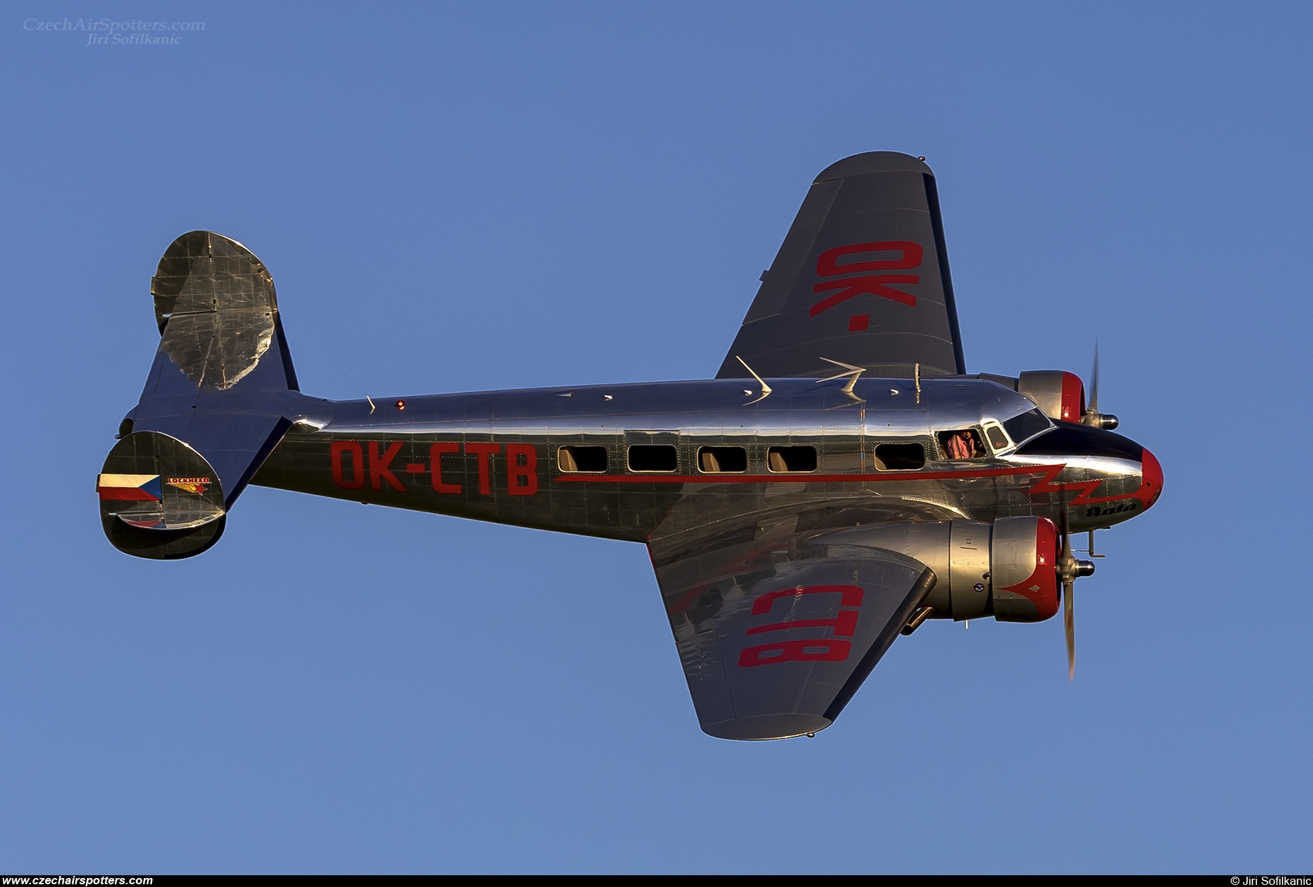 private &ndash; Lockheed 10A Electra N241M/OK-CTB