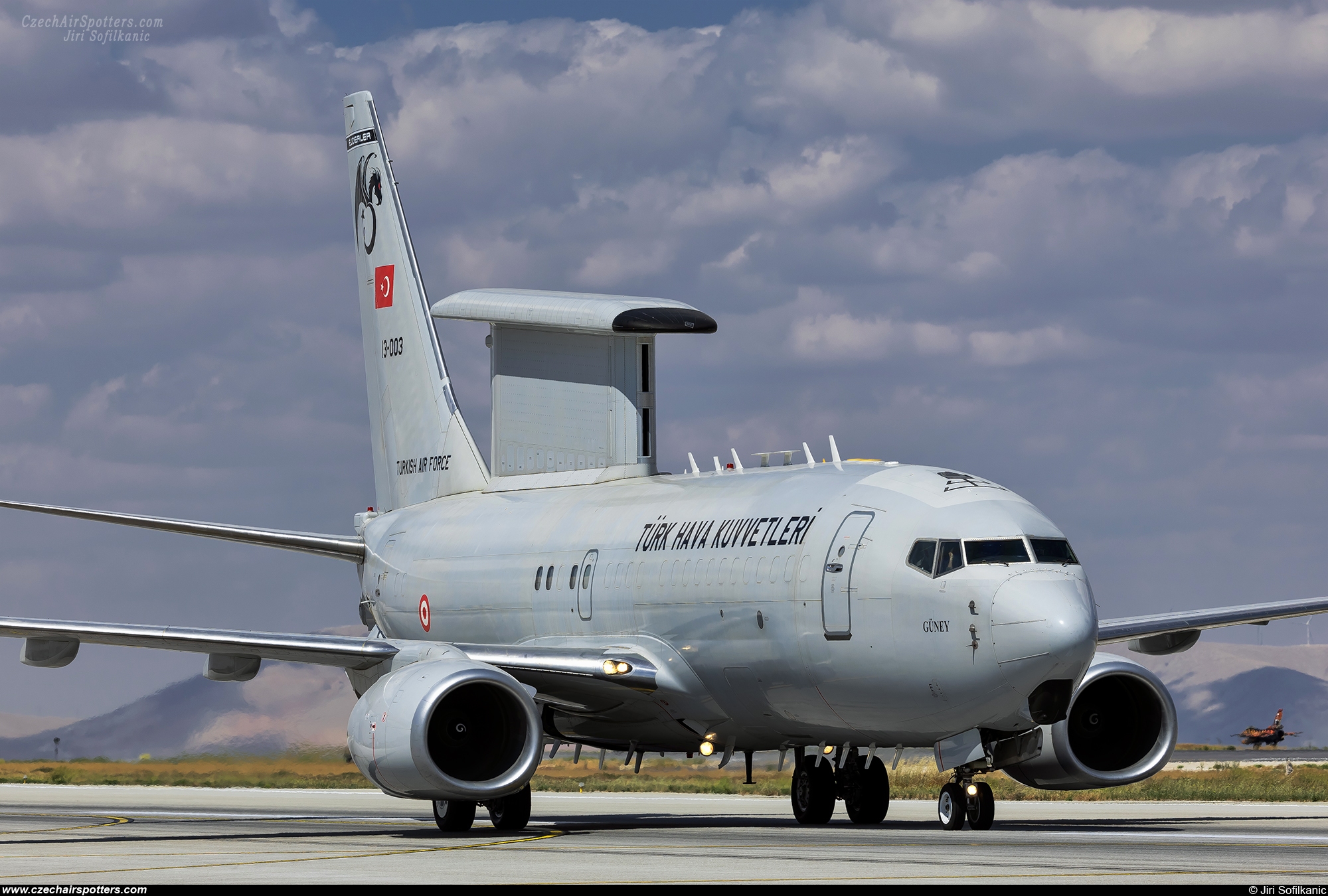 Turkey - Air Force &ndash; Boeing E-7T Wedgetail 13-003