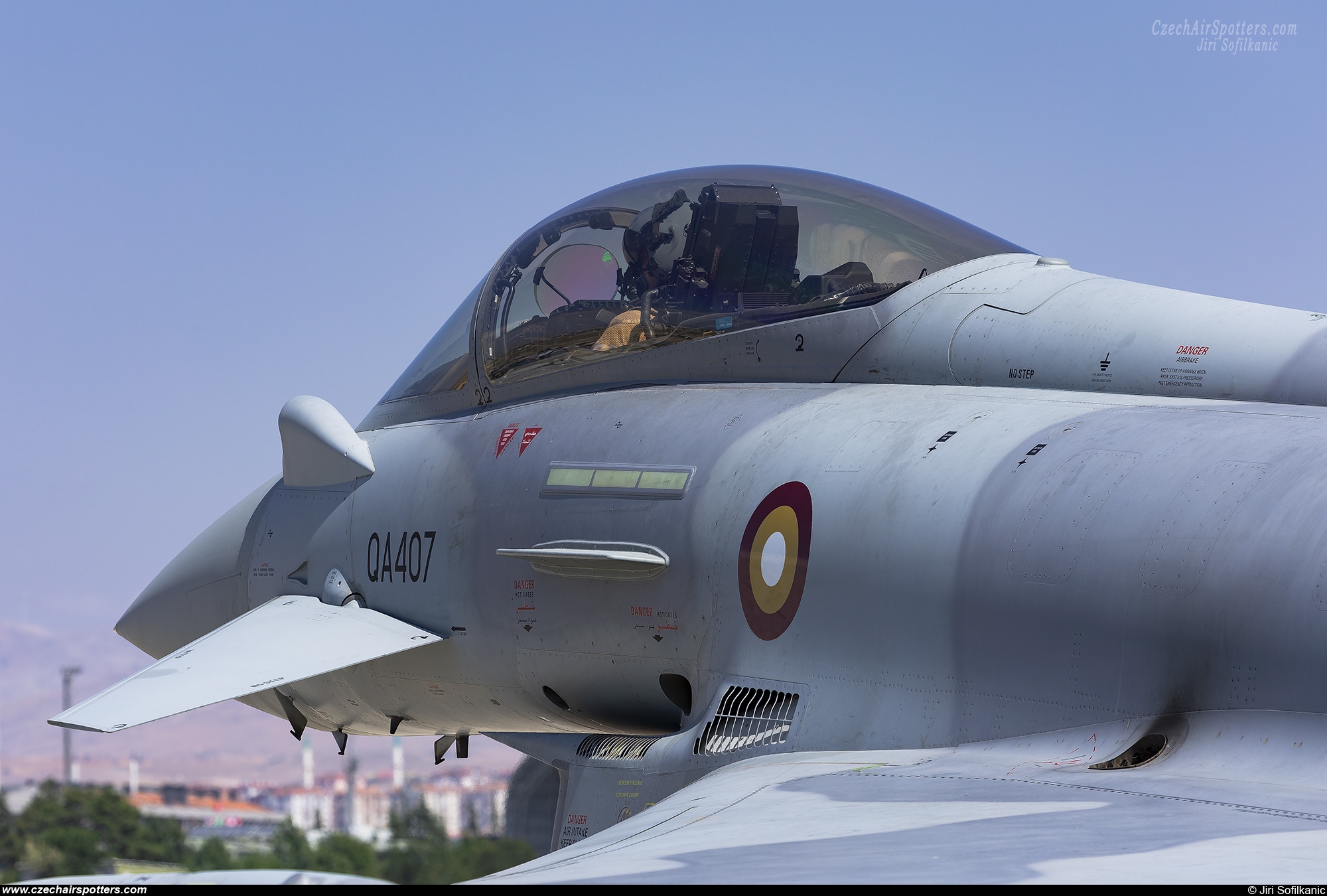 Qatar Emiri - Air Force &ndash; Eurofighter EF-2000 Typhoon S QA407 / ZR508