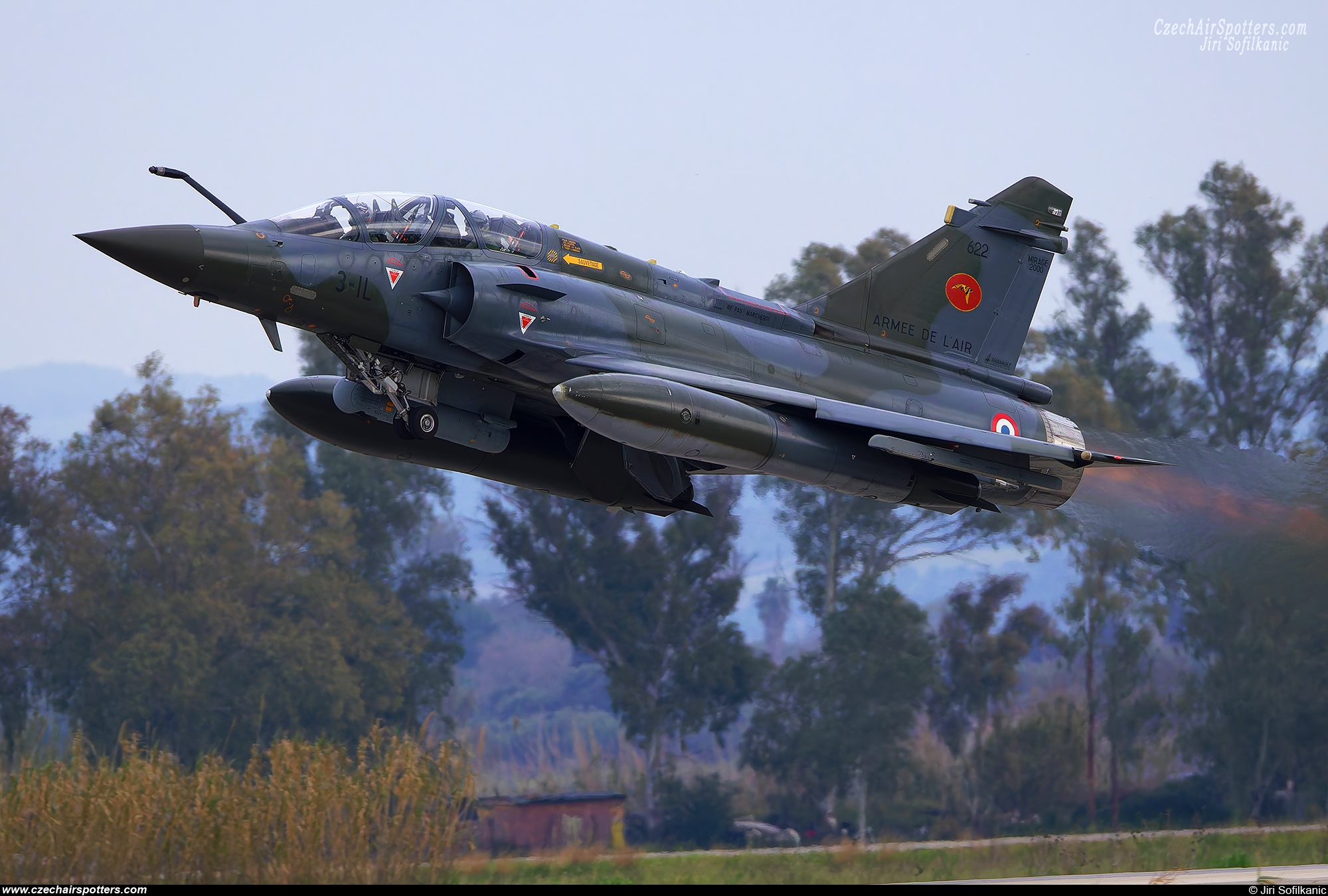 France - Air Force &ndash; Dassault Mirage 2000D 622 / 3-IL