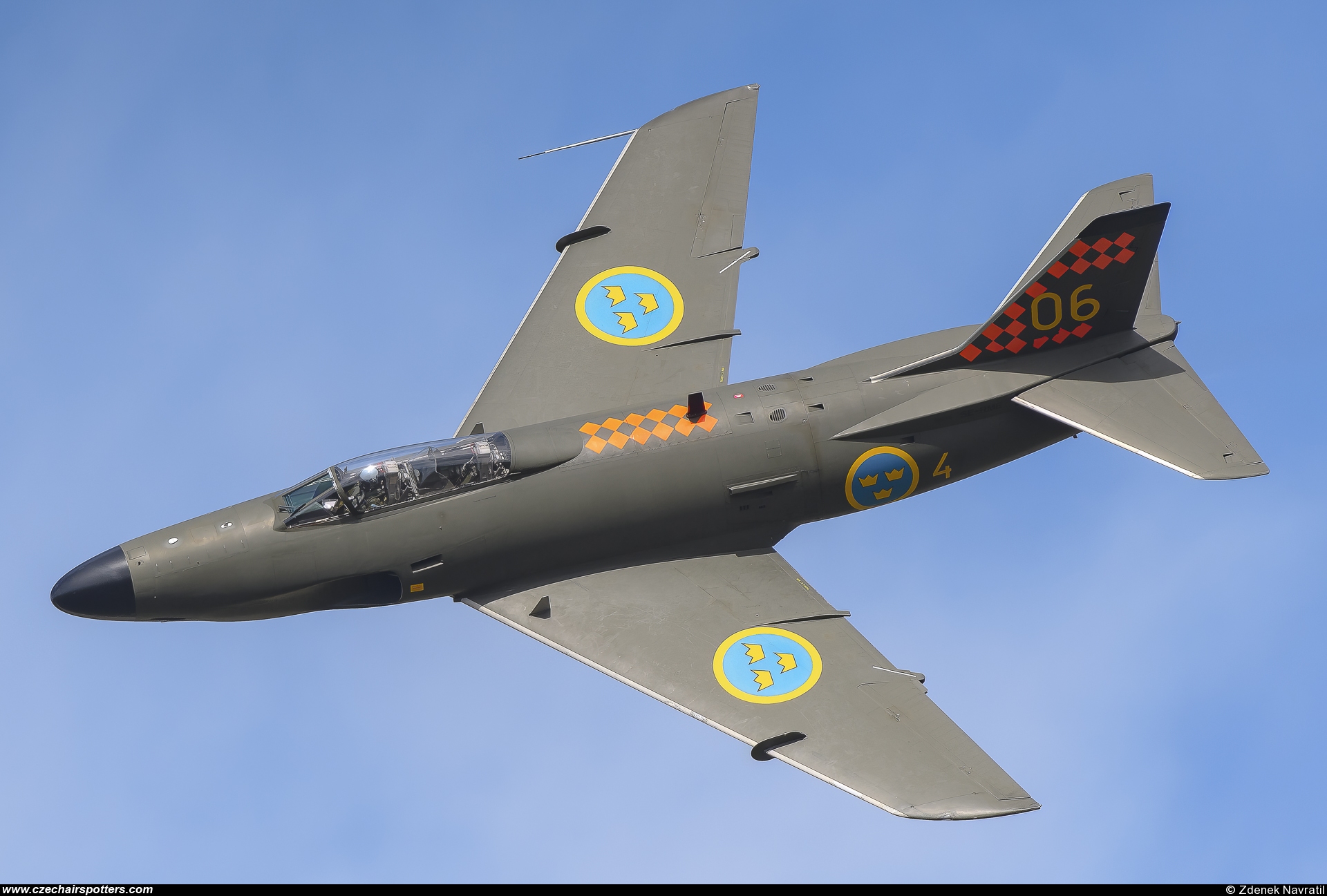 Sweden - Air Force &ndash; Saab J 32B Lansen SE-RME/4/06