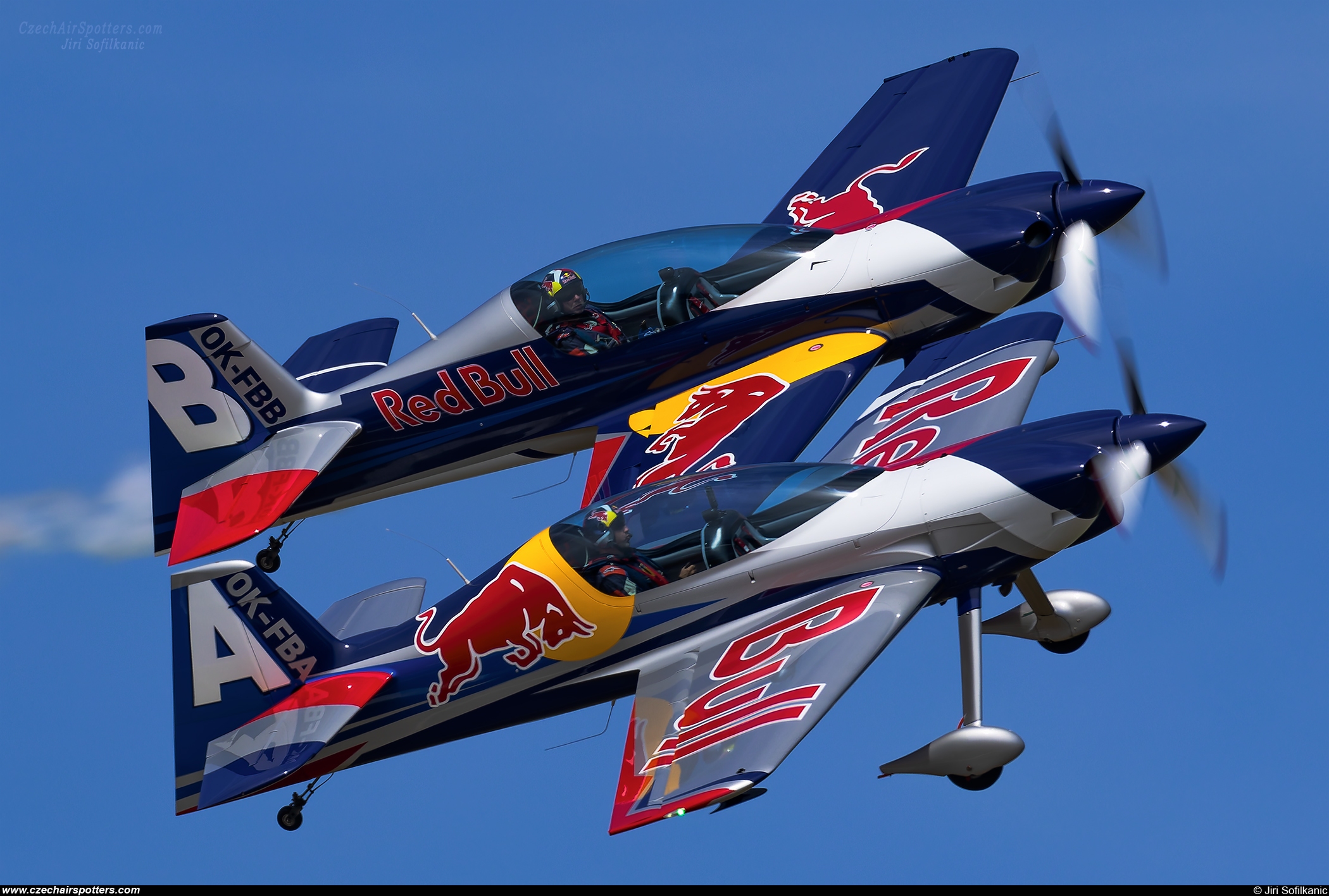 The Flying Bulls Aerobatics Team &ndash; XtremeAir  XA42 OK-FBA