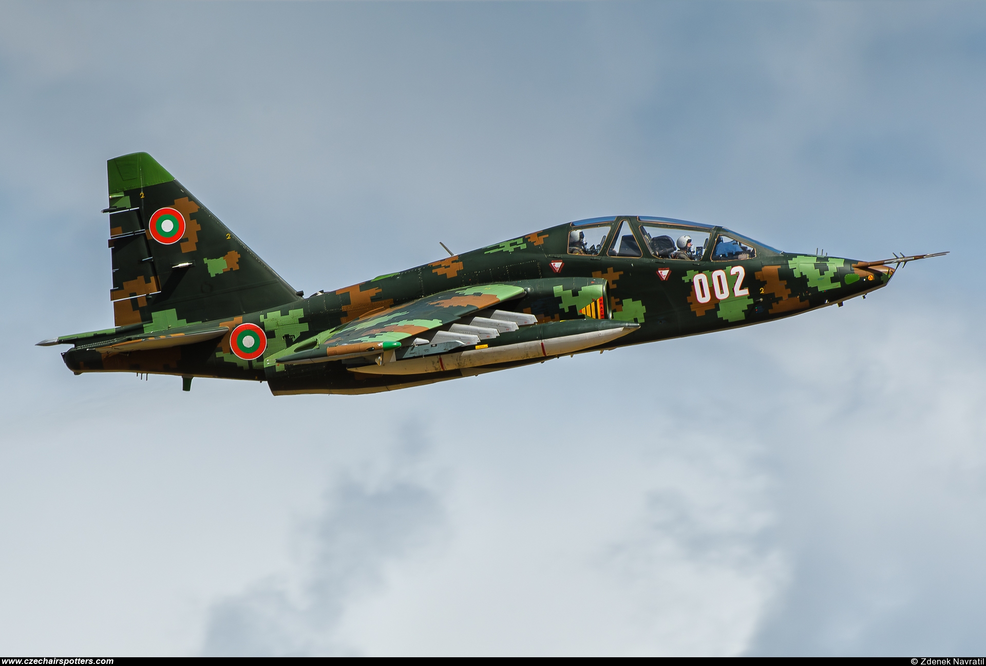Bulgaria - Air Force – Sukhoi Su-25 UBK Frogfoot 002