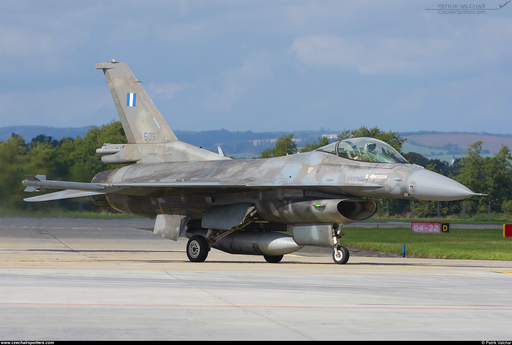 Greece - Air Force – General Dynamics F-16C Fighting Falcon 505