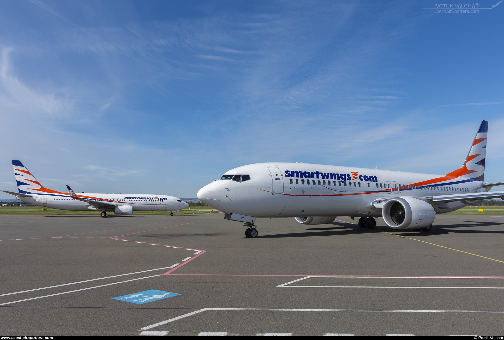 Smart Wings ( TVS , QS ) – Boeing 737-8 MAX OK-SWO