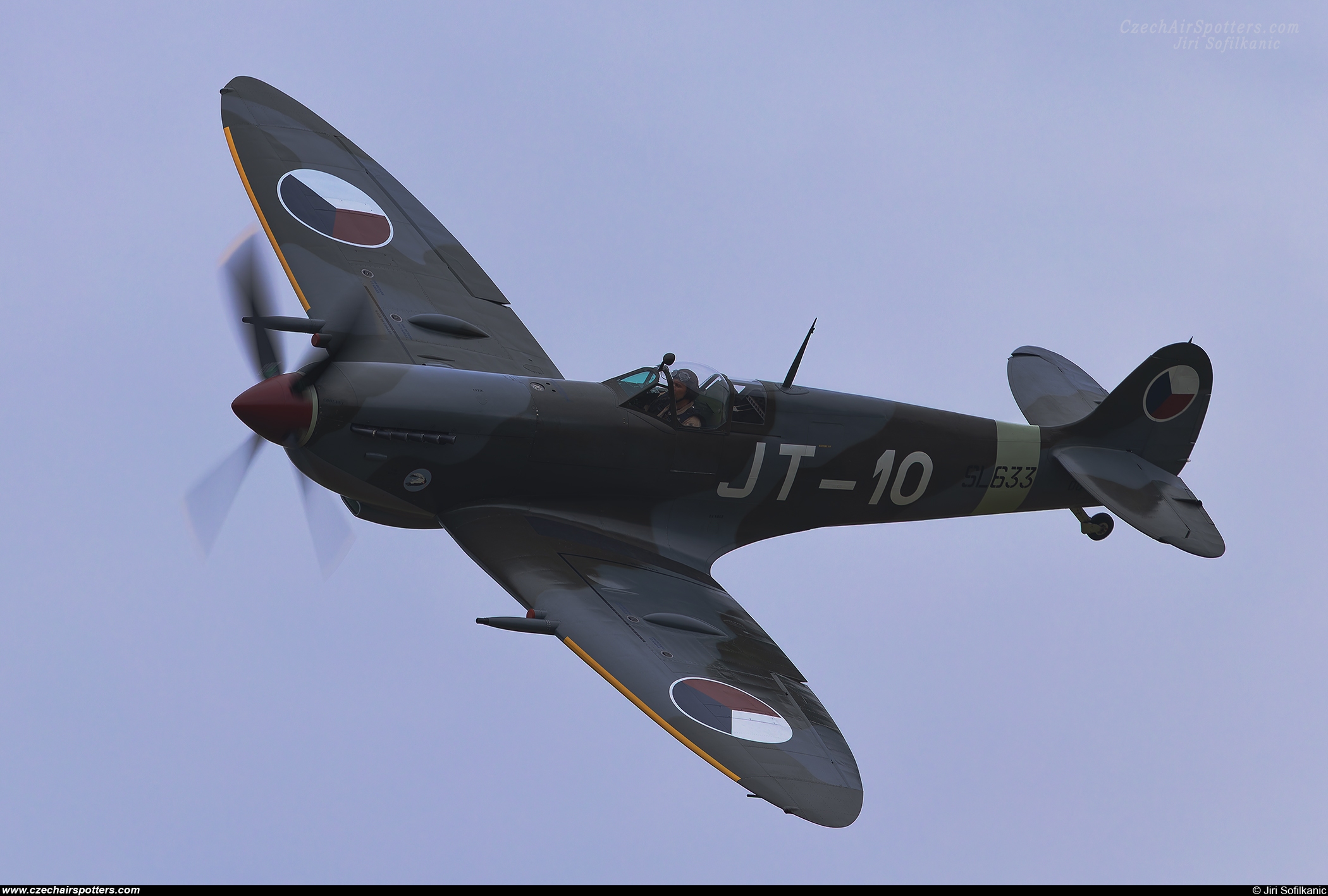 private &ndash; Supermarine Spitfire L.F Mk IXe OO-SPT / JT-10